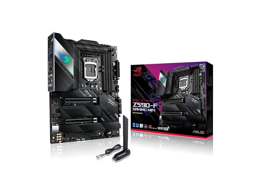 ASUS ROG STRIX Z590-F GAMING WIFI  
セット ROG STRIX Z590-F GAMING WIFI